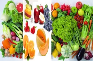 Dieta Vegetales y Frutas